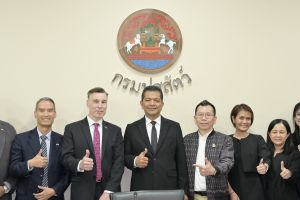 การประชุมหารือประเด็นการค้าสินค้าปศุสัตว์ระหว่างไทย - แคนาดา