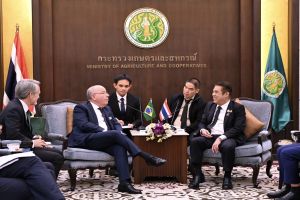 กรป. เข้าร่วมการหารือระหว่างรัฐมนตรีว่าการกระทรวงเกษตรและสหกรณ์ และ รัฐมนตรีว่าการกระทรวงการต่างประเทศบราซิล