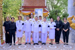 กองความร่วมมือด้านการปศุสัตว์ระหว่างประเทศ เข้าร่วมพิธีถวายผ้าพระกฐินพระราชทานกรมปศุสัตว์ ประจำปี 2568