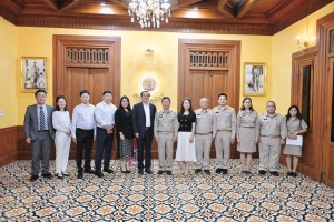 กรมปศุสัตว์ให้การต้อนรับเจ้าหน้าที่จากสมาคมปศุสัตว์ มณฑลเสฉวน สาธารณรัฐประชาชนจีน ในโอกาสเข้าเยี่ยมคารวะและหารือการนำเข้าปศุสัตว์