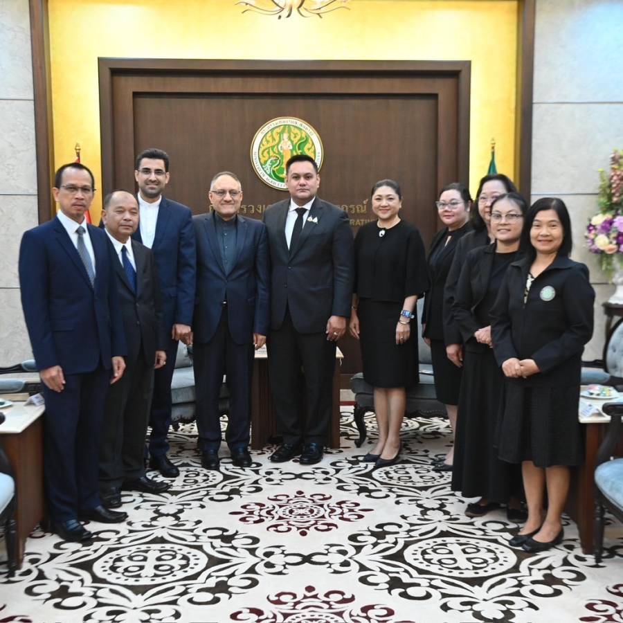 การหารือความร่วมมือด้านการเกษตรระหว่างประเทศไทยและสาธารณรัฐอิสลามอิหร่าน