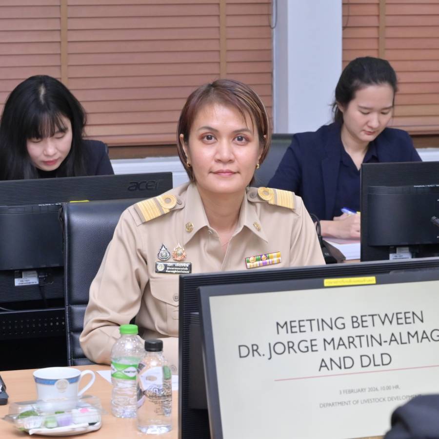 กรป. เข้าร่วมการประชุมหารือกับ Dr. Jorge Martin-Almagro, Deputy Chief Vetrinary Officer แห่งสหราชอาณาจักร
