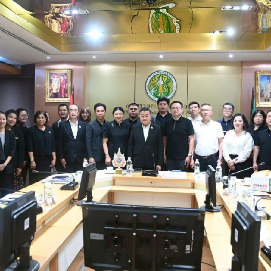 กรป. เข้าร่วมการหารือกับผู้บริหารบริษัท SUNHOLA Group Co., Ltd. เพื่อหารือความร่วมมือด้านการค้าผลไม้ไทยในตลาดจีน