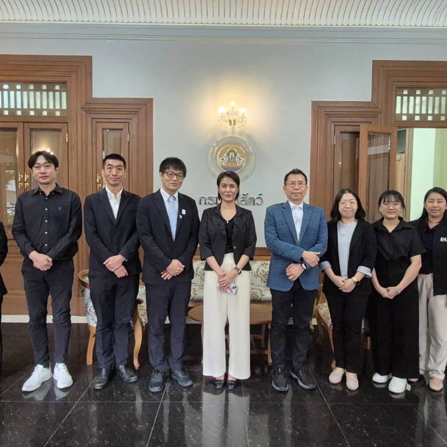 การหารือระหว่างสถานเอกอัครราชทูตญี่ปุ่นประจำประเทศไทย และกรมปศุสัตว์ 