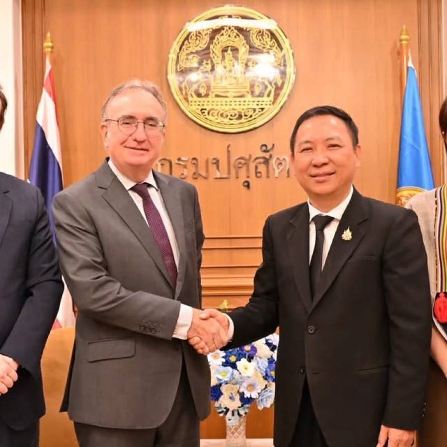 กรป. เข้าร่วมหารือและต้อนรับนายเฟลิเป เด ลา โมเรนา กาซาโด เอกอัครราชทูตราชอาณาจักรสเปน ประจำประเทศไทย