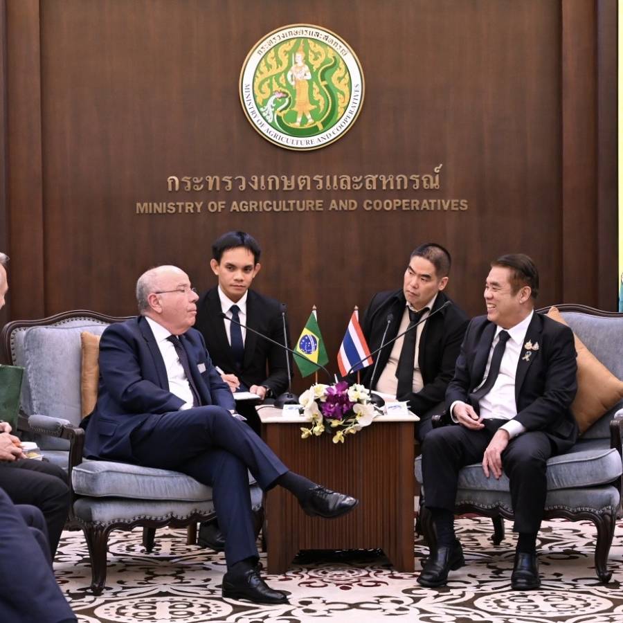 กรป. เข้าร่วมการหารือระหว่างรัฐมนตรีว่าการกระทรวงเกษตรและสหกรณ์ และ รัฐมนตรีว่าการกระทรวงการต่างประเทศบราซิล