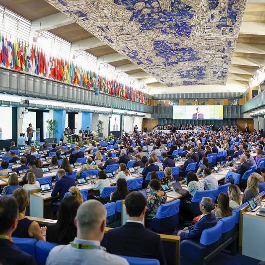 กรป. ร่วมเป็นวิทยากรเสวนาในการประชุมระดับโลกของ FAO ขับเคลื่อน One Health และการควบคุมโรคสัตว์ข้ามแดน