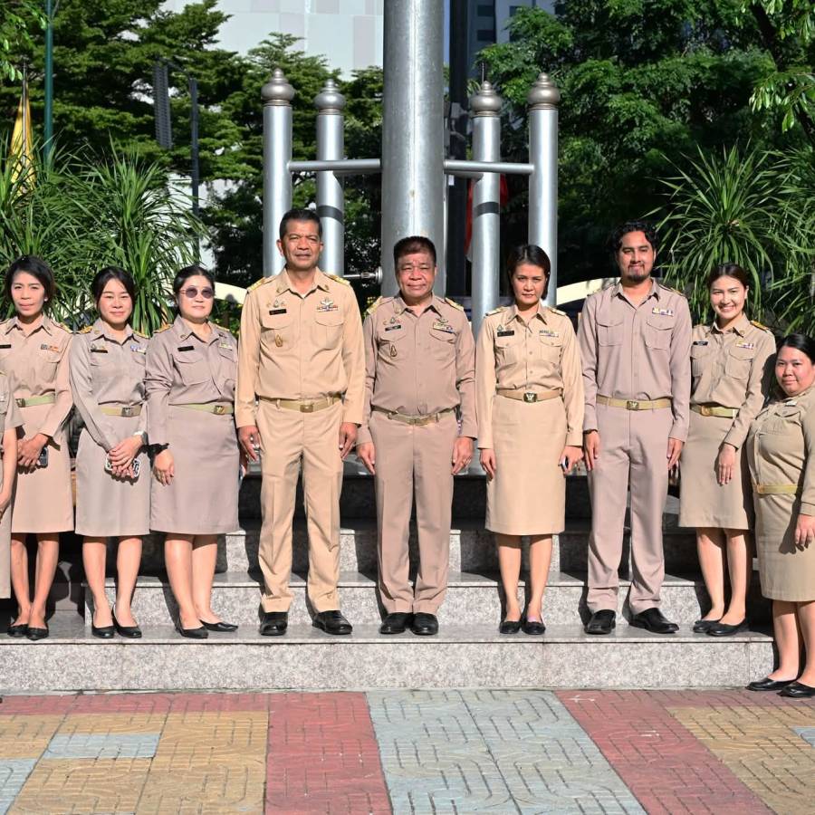 กองความร่วมมือด้านการปศุสัตว์ระหว่างประเทศ เข้าร่วมกิจกรรมเนื่องในวันพระราชทานธงชาติไทย (Thai National Flag Day) ประจำปี 2569