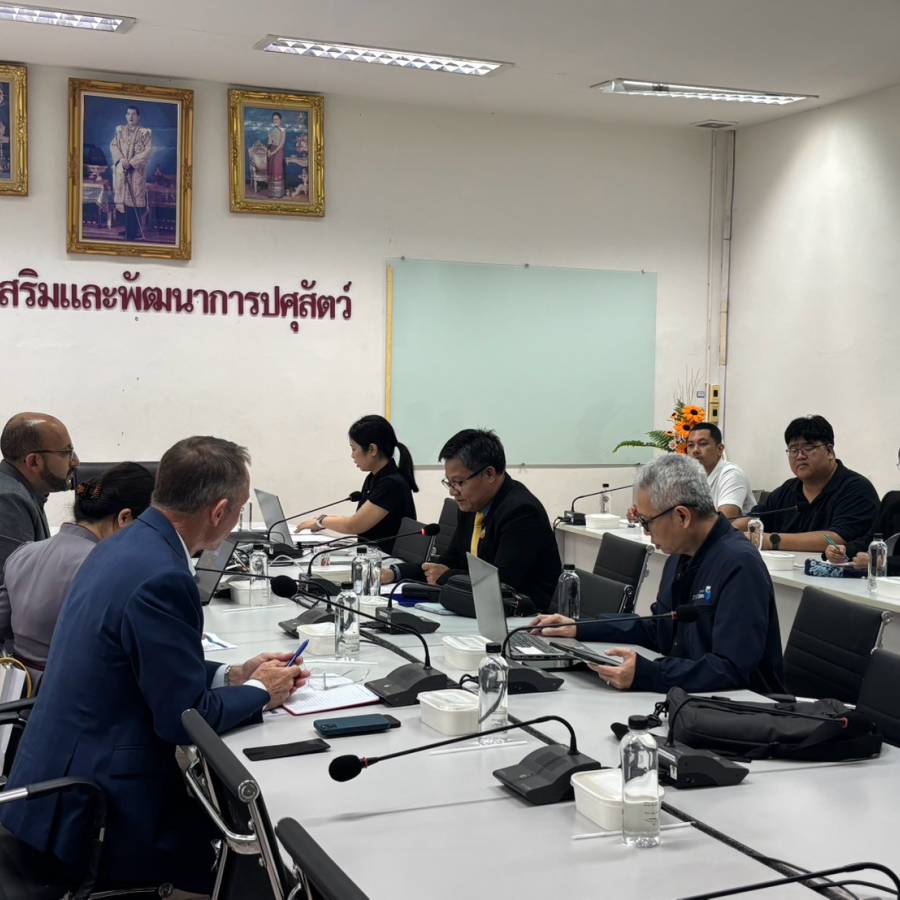 กรป.จัดประชุมหารือสถานเอกอัครราชทูตเดนมาร์ก และคณะเจ้าหน้าที่จากบริษัท cBrain ราชอาณาจักรเดนมาร์ก