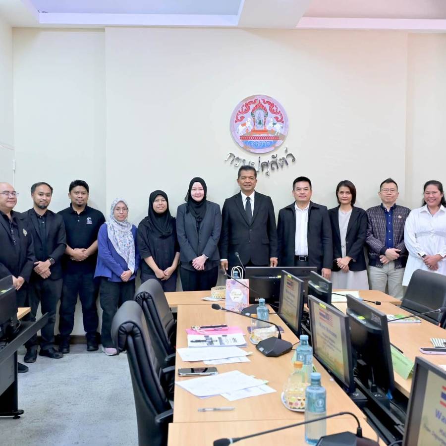 กรป. เข้าร่วมการประชุมสรุปผลการตรวจประเมินสถานประกอบการปศุสัตว์ไทย โดยคณะผู้ตรวจประเมินจากมาเลเซีย